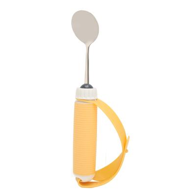 Disabled Patient Spoon Easy Grip Safe Stainless Steel Eating Aids Spoon Tableware Adaptive Utensils