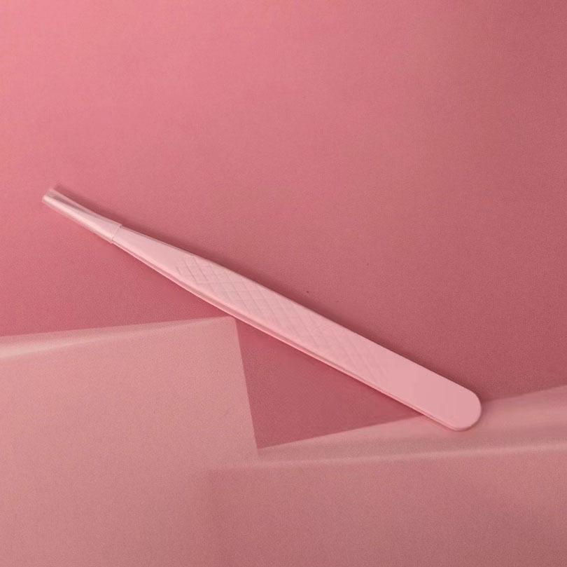 Golden Feather Eyelash Extension Tweezers – Precision Tools for Eyelash Technicians