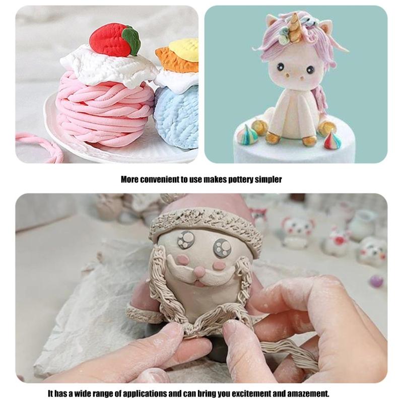 Clay Press Clay Extruder Fondant Press with 20 Tips Cake Decorating Tool Set Sugar Pastes Extruder Rotary Mold Tool Set