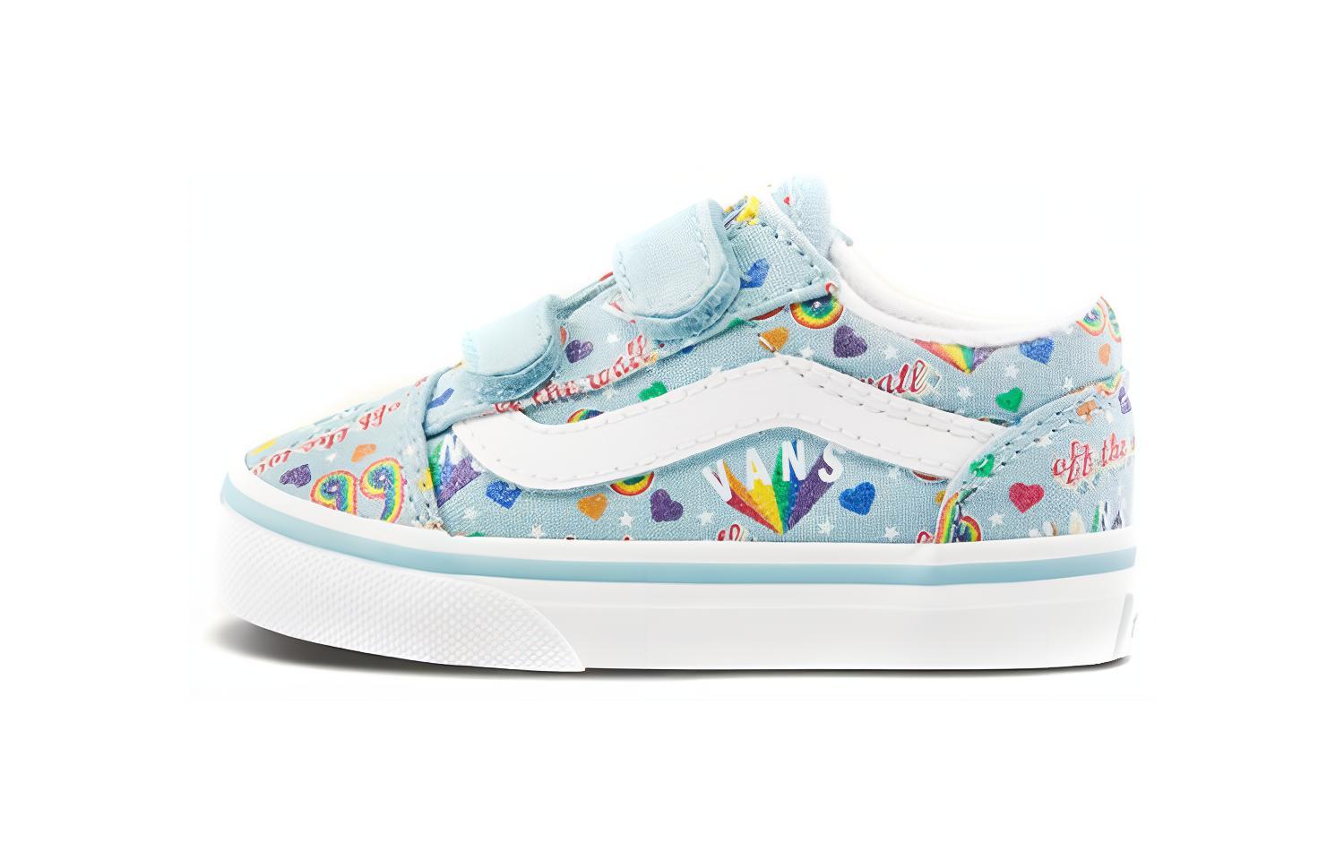 Vans Нескользящие, Износостойкие, Дышащие Низкие Детские Кроссовки для Малышей VN000D3Y9EI 19