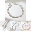 Womens Highend Metal Waist Chain With Engraved Elements And Trendy Appearance