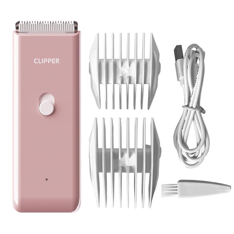 Tondeuse pour chien sans fil Tondeuse pour animaux de compagnie rechargeable à faible bruit Machine de coupe de cheveux de toilettage professionnelle pour chiots et chats Coupe-cheveux électriques rose