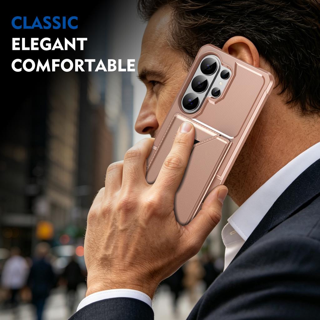 Card Slot Wallet Leather Shockproof Case for Samsung S26 Ultra S25 Edge S24 Plus S23 FE A57 A37 A17 A56 A36 A26 A16 A55 Cover