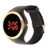 Children Digital Watch Student Fashionable Red LED Outdoor Sports Watch Birthday Gift for Daily Life Gold