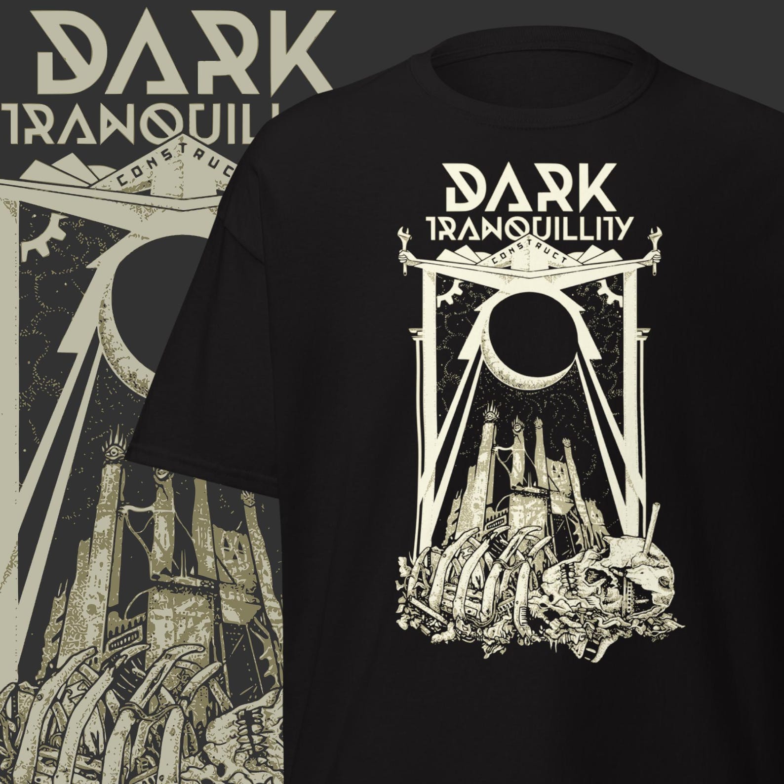 Black Metal Band T-Shirt Vintage Heavy Metal Clothing Gothic Tee S