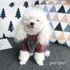 Vintage Denim Jeans Pet Overalls Dogs Jumpsuits Spring Lovely Cowboy Dog Four Legs Clothes Teddy Small Dog Coat Apparel