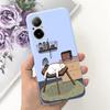Case For Oppo Realme C67 4G Phone Cases Fashion Astronaut Soft Silicone Shockproof Back Cover Matte Shell For RealmeC67 4G Funda
