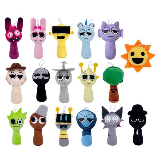 Cute Plush Doll for Fan Kids Adults Soft Cartoon Games Plush Toy Stuffed Animal Plushie Encourages Imaginative Play for All Ages