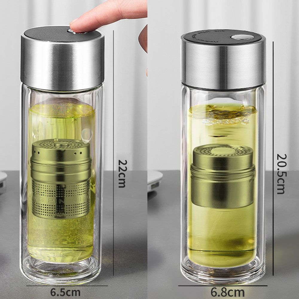 Filterate Tea Tea Separation Water Cup With Tea Strainer Tea Cup Portable Tea Bottle