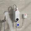 Mini Tankless Water Heater Instant 5500W Electric Water Heater with LED Touch Screen Temperature Control 30 55 degrees