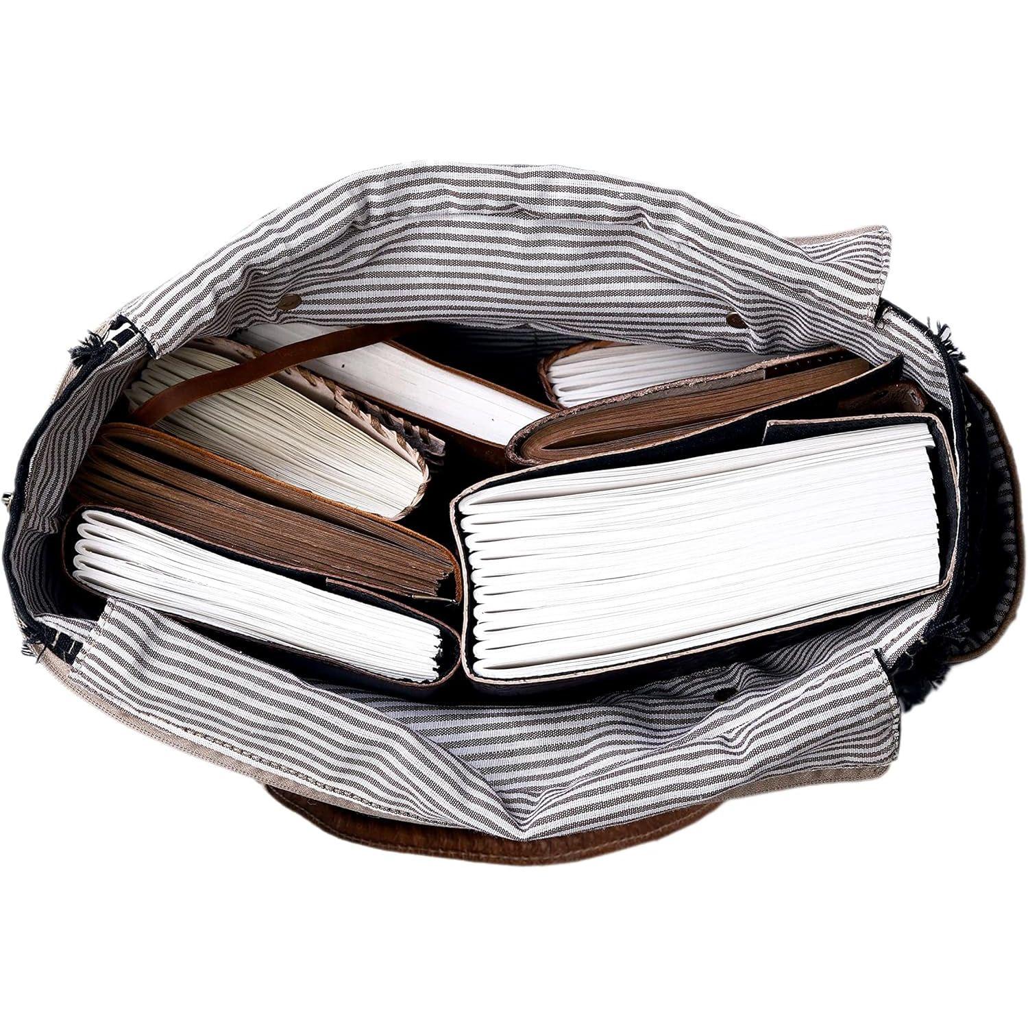 Сумка Sel De Mer из переработанного холста Большая сумка из переработанного холста — фото 6