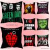 Band G-Greenday Pillow Case For Sofa Decor Car Office Room Printing Cushion Cover Decorations and Protector