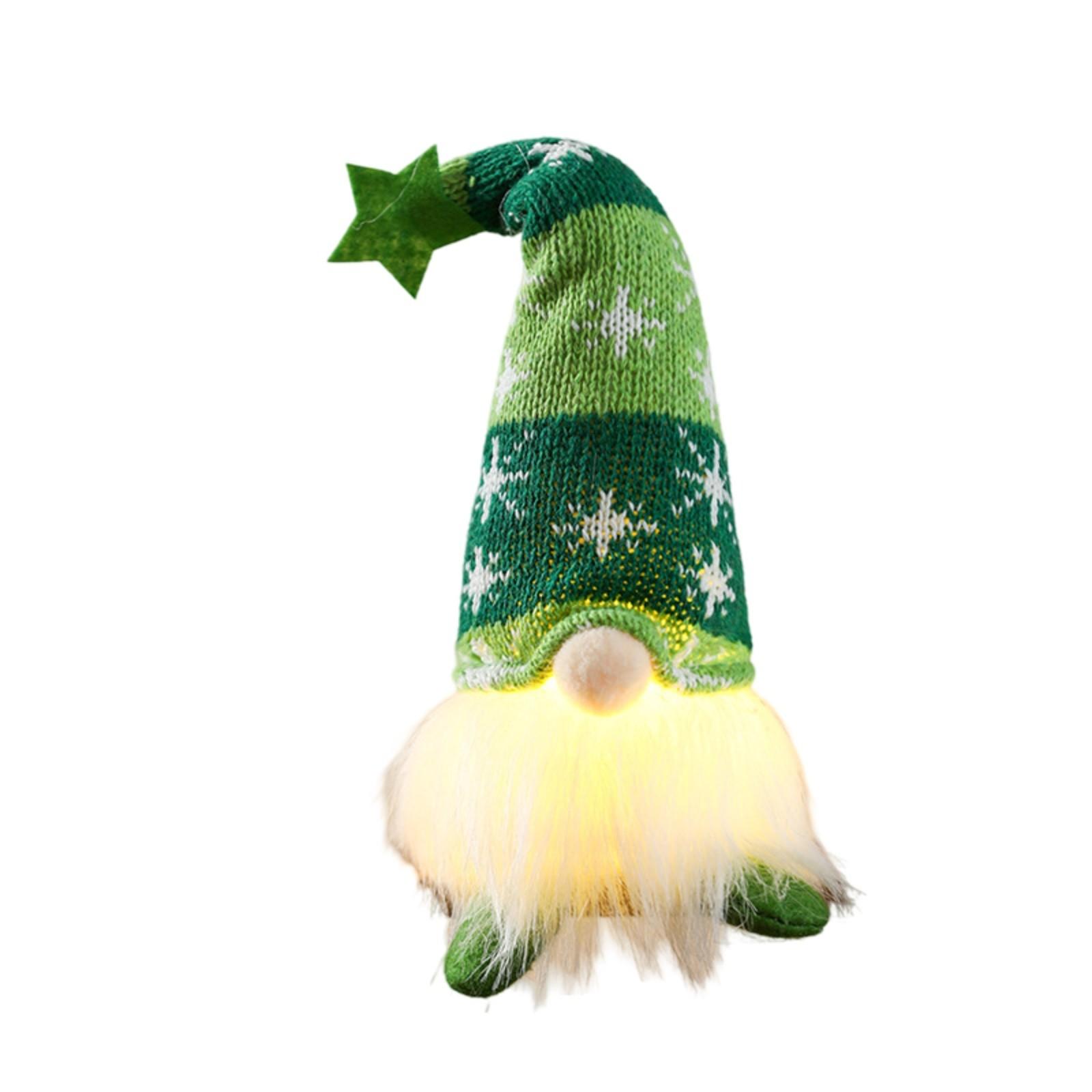 Рождественские украшения в виде безликого старика — фото 3