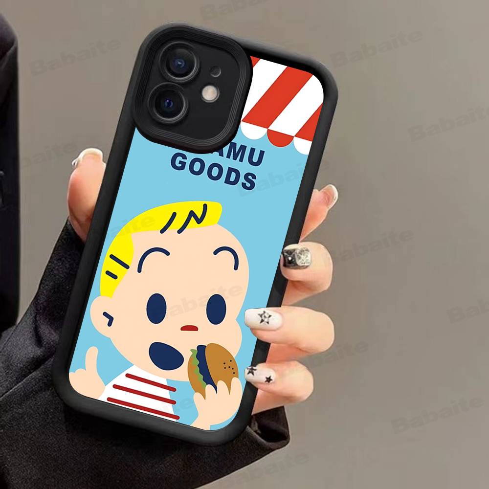 Fashion Osamu Goods Phone Case For IPhone 17 16 15 14 13 12 11 Air Plus Pro Max Soft Back Cover