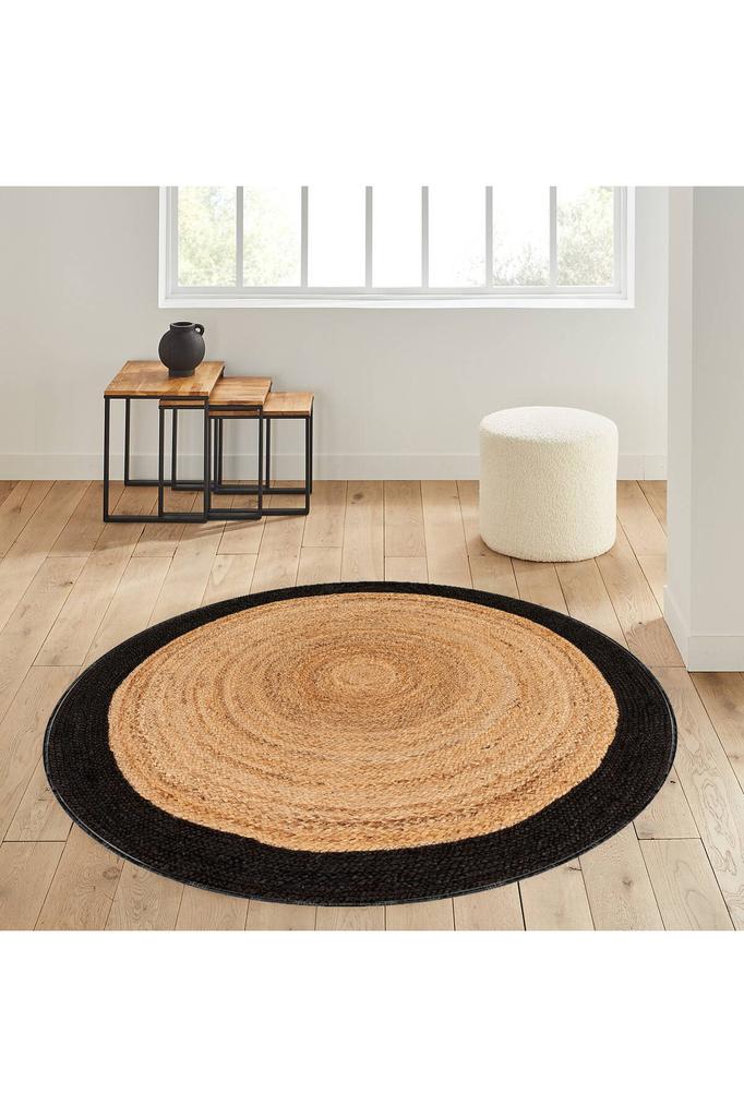 Rovigo Home Waschbarer runder bedruckter Teppich RHM7031