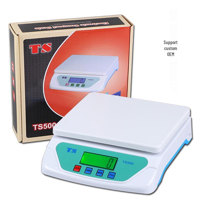 

TS500 Electronic Kitchen Scale for Food and Baking - Precision Gram Weight Measurement Platform