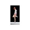Scale Figure of a Girl In Casual Clothes Wearing Pink Shorts Number for Diorama 1/64 (product 22223086) Modeling. [Used]