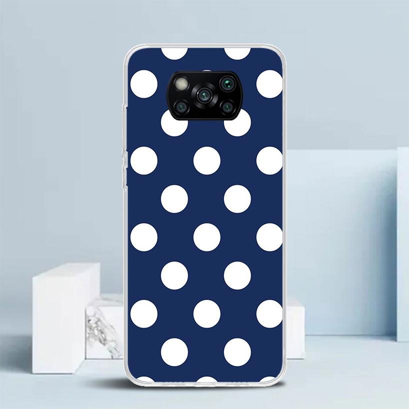 Punkte Muster Kunst Handyhülle Für Xiaomi Poco F7 Ultra X5 X6 X7 Pro M7 Redmi 15C 15 13C 13 12C 12 10C 10 10A 9 9C 9A 9T Hülle Poco X