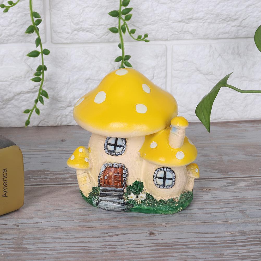 Simulation Miniatur Pilz Dekor Zuhause Harz Bonsai Landschaft Dekoration Ornament Handwerk