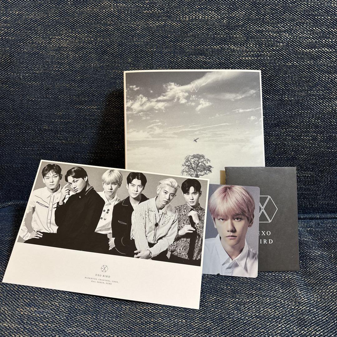 

[USED] EXO BIRD Baekhyun trading card included