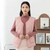 Large size autumn and winter down cotton vest women's new light and enlarged liner vest warm backing vest