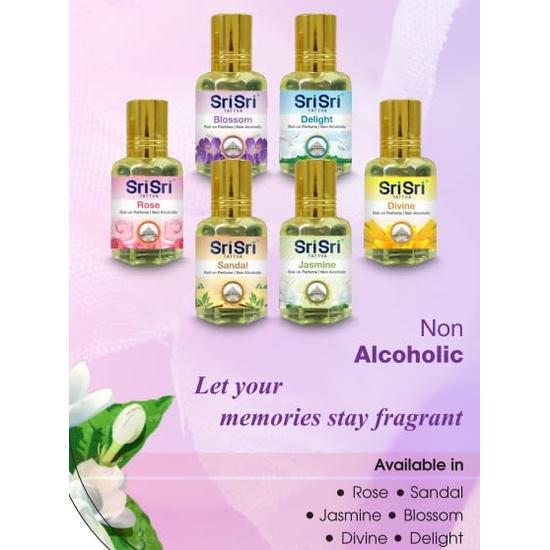 Sri Sri Tattva Shuddhta Ka Naam Aroma Shuddhta Ka Naam Sandal Roll On Perfume For Unisex, 10ml - Aromatic