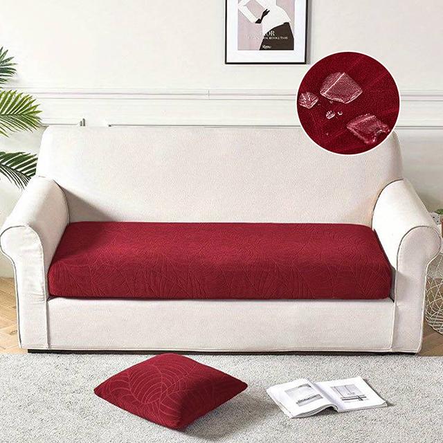 

Водонепроницаемый жаккардовый чехол для подушки на сиденье дивана, эластичный съемный чехол для дивана, защита для мебели, L-образный чехол для кресла, дивана, чехлы Normal Size (S)-1pc