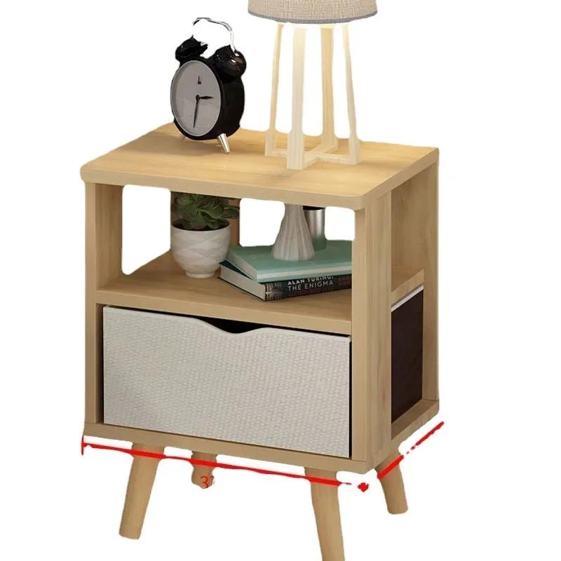 Bedside Table Simple Modern Bedside Storage Cabinet Simple Bedroom Bedside Small Cabinet Economical Cross-border