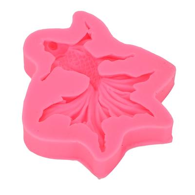 Koi Vis Siliconen Fondant Vorm Realistische Vorm Anti-aanbak Visvormige Siliconen Vorm voor Taartdecoratie Handwerk