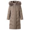 Real Fur Collar Winter Down Jacket for Women Long Parkas Hooded Elegant Thick Warm Down Coat Woman Outerwears