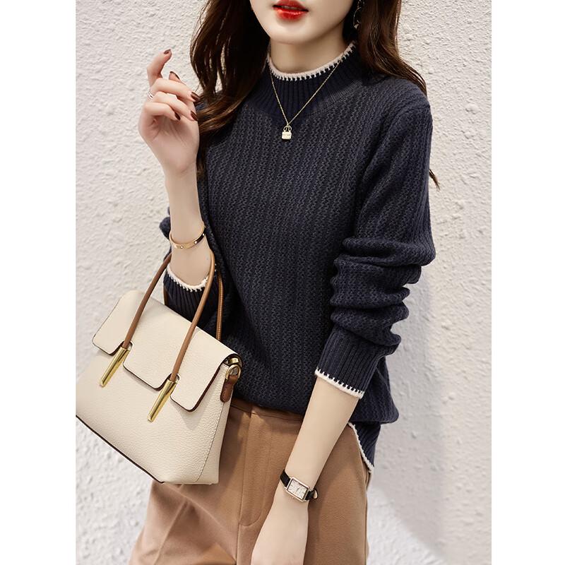 Firstview Women's Urban Casual Long Sleeve Sweater