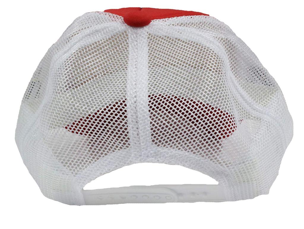 SMITH LTD White Mesh Cap SM WRDWH Red No.02