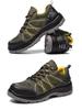 Men's Summer Breathable Work Shoes - Anti-Smash, Anti-Puncture, Oil & Acid Resistant, Odor-Free, Comfortable, Wear-Resistant.