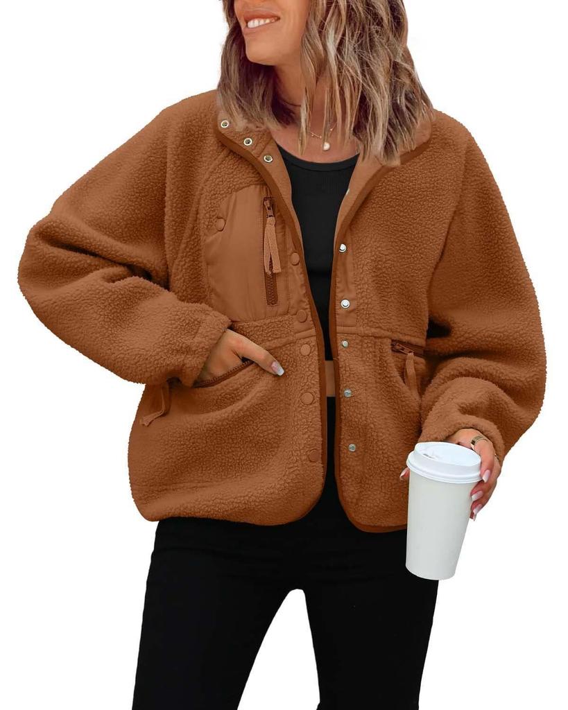Damen Kunstfell Longline Jacke, Plüsch Teddy Mantel, Mehrfarbige Winteroberbekleidung