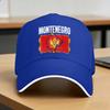 Montenegro Map Flag Baseball Cap  Running Hippie Dropshipping Hip Hop Hats Street Style Baseball Caps