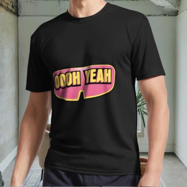 

New Macho Man Wrestling OO Active Logo Men s Black T shirt Funny Size S to 5XL XL