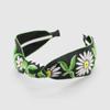 LALA Green Flower Bohemian Imported Hairband