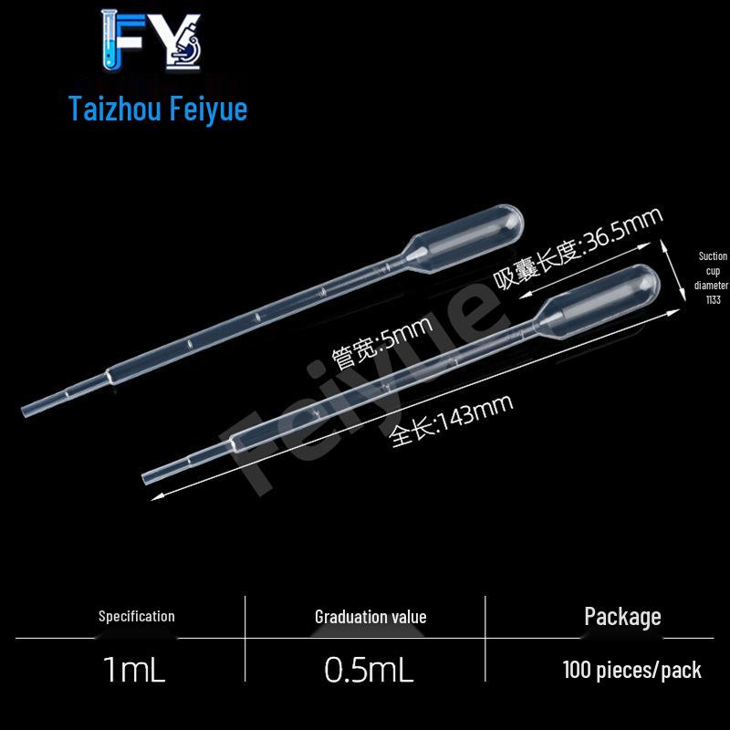 Disposable Graduated Plastic Pipette Dropper