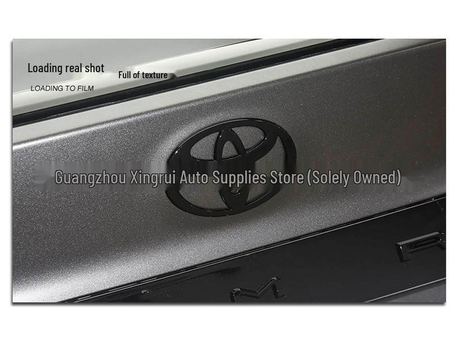 9. Generation Toyota Camry Schwarzes Krieger-Emblem-Aufkleber: Coole & Sportliche Personalisierung