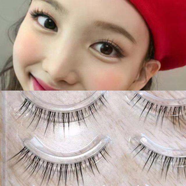 Mogugu - Set of 5 Pairs: Natural Crisscross False Eyelashes