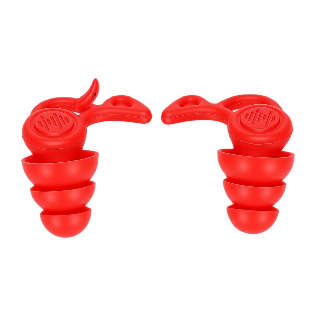 Swimming Ear Plugs for Adults Kids Water Proof Reusable Silicone Swim Earplugs for Surfing Snorkeling Showering Pool