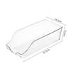 Refrigerator Beverage Storage Box Food Grade Cans Fruit Storage Rack Transparent Oblique Packaging Storage Box