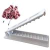 Single Row Kebab Maker Bbq Meat Skewer Machine Kebab Press Maker Reusable Plastic Bbq Skewer Maker Kebab Preparation Bbq Tool