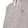 Polo Ralph Lauren FW21 Logo Embroidered Hoodie Women hoodies Gray 211794394-003