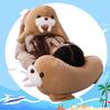 Soft Plush Stuffed Animal Walrus Pillow For Bedroom Or Office Decor