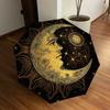 1PC Moon, Clock Pattern Small Travel Compact Windproof Umbrella, Automatic Folding Umbrella, Automatic Open/Close ,Gift-173