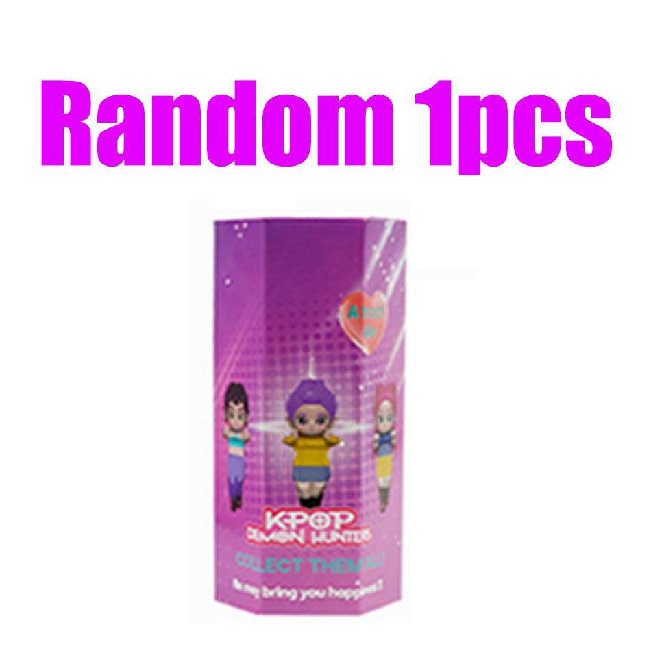 New K Pop Demon Hunters Blind Box  Rumi Mira Anime Game Peripheral Room Ornaments Model Toy Halloween Christmas Gift