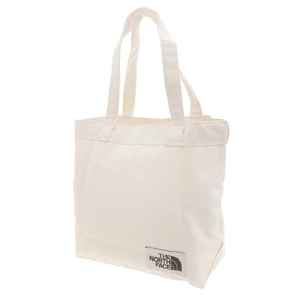The North Face and Beige Blue Cotton Tote VEN A4 Size Men's Women's Bag, BLUE, NF0A3VWQ, [Used]