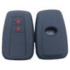 Toyota Two-Button Key Soft Silicone Case for Camry, RAV4, Corolla, Levin, Velanda