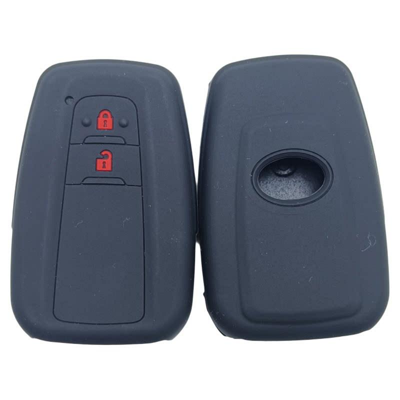 Toyota Two-Button Key Soft Silicone Case for Camry, RAV4, Corolla, Levin, Velanda